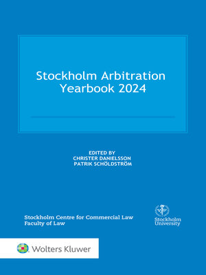 cover image of Stockholm Arbitration Yearbook 2024